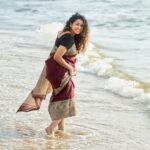Misha Ghoshal Instagram – Photo dump from the saree series… posting all the pics i liked in the same post… let me know if u liked it too 😊 Marina Beach, Chennai