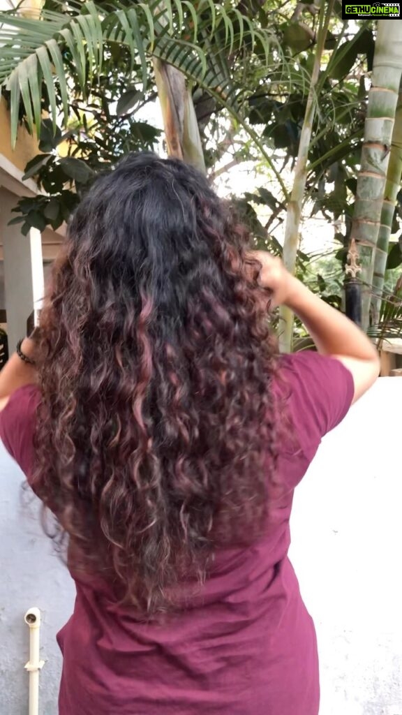 Misha Ghoshal Instagram - #curlyhair #haircolor #afterages