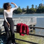 Mithila Palkar Instagram - Last day in Bris-bae-ne was full of all things fun - we kayaked, packed a picnic and scooted off to our next destination - Gold Coast! ☀️ @queensland @riverlifebrisbane #brisbaneanyday #visitbrisbane #australia Brisbane, Queensland, Australia