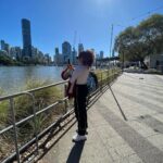 Mithila Palkar Instagram - Last day in Bris-bae-ne was full of all things fun - we kayaked, packed a picnic and scooted off to our next destination - Gold Coast! ☀️ @queensland @riverlifebrisbane #brisbaneanyday #visitbrisbane #australia Brisbane, Queensland, Australia