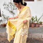 Mithila Palkar Instagram - Onam Ashamsakal, you guys! ✨Have an extra share of payasam for me - whichever is your favourite one :)