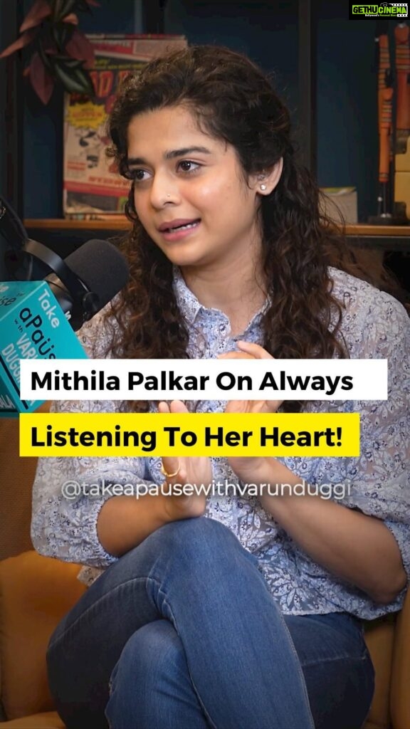 Mithila Palkar Instagram - Full Episode with @mipalkarofficial OUT NOW! Link in bio. In the latest episode of Take aPause, Mithila and I dive deep into her journey so far - from being ‘The Girl In The City’ to making all her acting dreams come true and everything she has learnt about herself along the way. She lets us in on her childhood stories, relationship with theatre, working with Irrfan Khan and more! Watch the full episode OUT NOW on my YouTube channel @takeapausewithvarunduggi. Link in bio. #mithilapalkar #varunduggi #takeapause #actor #motivation #curiosity #newepisode #process #mindset