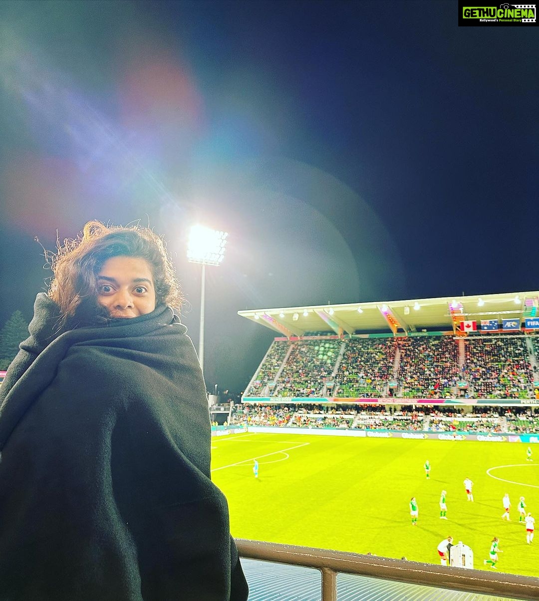 Mithila Palkar Instagram - Whatta Match! Whatta Day! Whatta Night! @westernaustralia #wathedreamstate #australia @visitperth @cityofperth #australia #australiatourism #fifawomensworldcup2023 @fifawomensworldcup #canadavsireland Perth, Western Australia