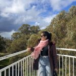 Mithila Palkar Instagram - A walk in the park 🍃 @westernaustralia #wathedreamstate #perth #kingspark @djurandi_dreaming #djurandidreaming #australia #australiatourism Kings Park and Botanic Garden