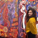 Mithila Palkar Instagram - Exploring Canvases 🎨 @queensland @goldcoast @hotagc @langhamgoldcoast #australia #goldcoast #queensland #HOTA #HomeOfTheArts Gold Coast, Queensland