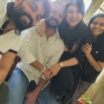 Miya George Instagram - We share happiness, thoughts, ideas, silly jokes even fight sometimes..but u cannot walk away from someone who is so so friendly in all ways..And yeah we do share our anniversary too.. Happy anniversary to US @gops_director nd Sreechechi