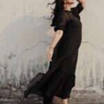 Miya George Instagram - Last from this series 😝 📸 @merin__georg dress @lisdesigns.in styling @sabarinathk_ makeup @amal_ajithkumar jewelry @adorebypriyanka