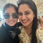 Miya George Instagram - Hey Qatar..🙋‍♀️ Here we come @anaswara.rajan Found same traits of my mom in Anaswara's mom.so posting her picture as well @pranayavilasam