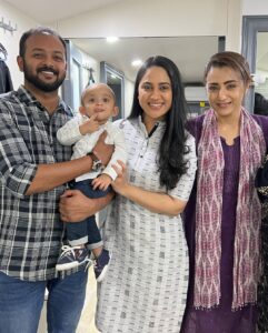 Miya George Instagram - Wishing our beloved Superstar Trisha a very happy Birthday. I feel great to have worked with u.There is lot to learn from u nd I will cherish all those moments I spend with u. And dere is one more reason to Love u . U & my son share same bday. So here is my wishes to both my son & Trisha . Have a great year ahead . @trishakrishnan