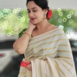 Miya George Instagram – Vishu vibe 🌼 saree by @amyraonline