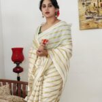 Miya George Instagram – Vishu vibe 🌼 saree by @amyraonline