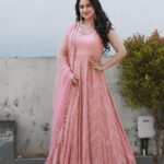 Miya George Instagram - Once an actor always a poser 🤷‍♀️. Mua @avinash_s_chetia Costume courtesy @t.and.msignature Styling @sabarinathk_ Clicks @pranavraaaj