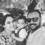 Miya George Instagram – Ahhh the struggles of parents trying to click a decent pic with a toddler  @ashphilipo