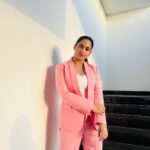 Miya George Instagram - Boss or barbie.. Slay it in pink 💁‍♀️ Mua @femy_antony__