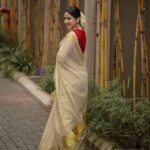 Miya George Instagram - Here begins my Onam season