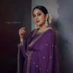 Miya George Instagram - Totally in jhumka vibe @abilashchickumakeupartist @sabarinathk_ @silkycalicut @goodwillcollectionskerala @nithin_c_nandakumar