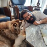 Mohanlal Instagram - Well, Simba cracked a joke. 😁 🦁