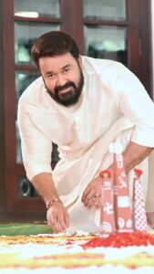 Mohanlal Instagram - എല്ലാ മലയാളികൾക്കും എൻ്റെ ഹൃദയം നിറഞ്ഞ തിരുവോണാശംസകൾ 🌼 . #happyonam #onam