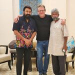 Mohanlal Instagram - Team Barroz welcomes musical genius Mr. Mark Kilian onboard! #Barroz #santhoshsivan #Jijo #RajeevKumar @antonyperumbavoor @aashirvadcine