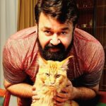 Mohanlal Instagram - Simba says hello! 🦁