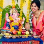 Monal Gajjar Instagram - "May Lord Ganesha bless you with wisdom, prosperity, and happiness on this auspicious Ganesh Chaturthi! 🙏🐘✨ #GaneshChaturthi #Blessings #FestivalVibes"