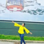 Monal Gajjar Instagram - 😍🥰😍 Switzerland Mount Titlis