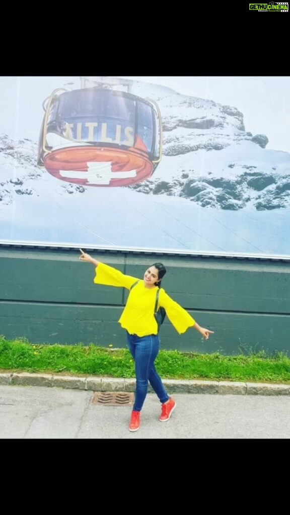 Monal Gajjar Instagram - 😍🥰😍 Switzerland Mount Titlis