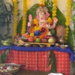 Monal Gajjar Instagram - "May Lord Ganesha bless you with wisdom, prosperity, and happiness on this auspicious Ganesh Chaturthi! 🙏🐘✨ #GaneshChaturthi #Blessings #FestivalVibes"