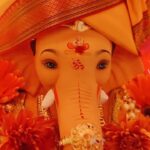 Monica Khanna Instagram - विघ्नेश्वराय वरदाय सुरप्रियाय लम्बोदराय सकलाय जगद्धितायं। नागाननाय श्रुतियज्ञविभूषिताय गौरीसुताय गणनाथ नमो नमस्ते॥ Darshan Day 3 My bappa beauty shots❤️❤️ #ganapati #ganeshchaturthi #ganesh #aarti #bappa #bappamorya #day3 #gratitude #majhabappa #happiness #gannu #gampu #gannubappa😘 #yellow #yellowfeta