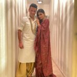 Mouni Roy Instagram - Happy happy birthday my dearest Manmeet bhaiya. Your mind & life is a perfectly composed symphony and we celebrate another beautiful note in your journey today. May your day be filled with melodies of joy, harmonies of love, and a crescendo of laughter! Here's to another year of making music and memories. 🥂🎶 Love you dher saara ♥️🤗 @meet_bros_manmeet