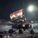 Mouni Roy Instagram - Amidst the stars, Chandrayaan soars, a testament to Indian ingenuity and aspirations. A proud moment that unites all our hearts and the cosmos 🌍 ♥️ @isro.in Jai Hind 🇮🇳