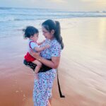 Mridula Vijay Instagram - Happiness is mother and daughter time 💕 PC @av_arun_ravan Costume @preethi.shapewear.in
