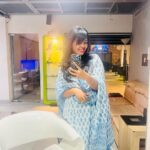 Mridula Vijay Instagram - Ready set go 🤩🥳 Getting ready for tomorrow 🤩✌🏻 Thank you Viji bro 🥰 @fairsalon