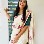 Mridula Vijay Instagram - Getting ready for Onam 😍 Costume @adonais_auora