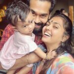 Mridula Vijay Instagram - Happy birthday to my life line , the funniest daddy, the ice man ( coolest person ever I had seen) . I would like to have spend this auspicious day with you but unfortunately you’re busy with your work, but don’t worry I’m on d way to meet you soon my dear 🤪 Love you lots 😘😘😘