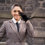 Mrunal Thakur Instagram - Call it Peeaky blinder or Oppenheimer @sheefajgilani got the brief ✅