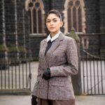 Mrunal Thakur Instagram – Call it Peeaky blinder or Oppenheimer @sheefajgilani got the brief ✅