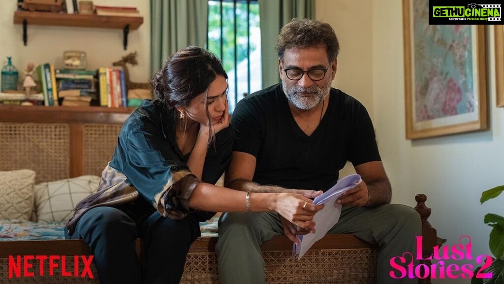 Mrunal Thakur Instagram - LustStories2 is out now! 💖 Be warned… this note might be longer than the short itself The start, the end and the heart of our lil film…. #RBalki! Thank you sir for this wonderful opportunity and for believing in me. You had me at Hello! Biiiiig thanks also to @ashidua and @ronnie.screwvala sir for making this all come together. After Ghost stories, was so happy to be working with you’ll again. @pcsreeram.isc sir… thank you for bringing out the best version of me. Your talent is undeniable. 💖 What can one say about the legend @neena_gupta ji that hasn’t been said before. Neena Ji… you're an absolute Rockstar. It was a delight to share the screen with you, @angadbedi and the rest of this wonderful cast… I couldn’t have done this without you. You are the butter to my toast! PPS @ruhimore and @kanupriyashankarpandit ma'am I'm so glad to have our reunion on the sets of this film. @missblender @deepalid10 @aashianahluwalia 🦋🦋❤️❤️🦋🦋❤️🦋 And finally a hearty hearty thanks to my lovely #LustStories2 team for all the blood, sweat and tears you'll put into bringing this sweet little film to life. 💖 And to you my audience and fans…thanks as always for your continued support. Love you forever!