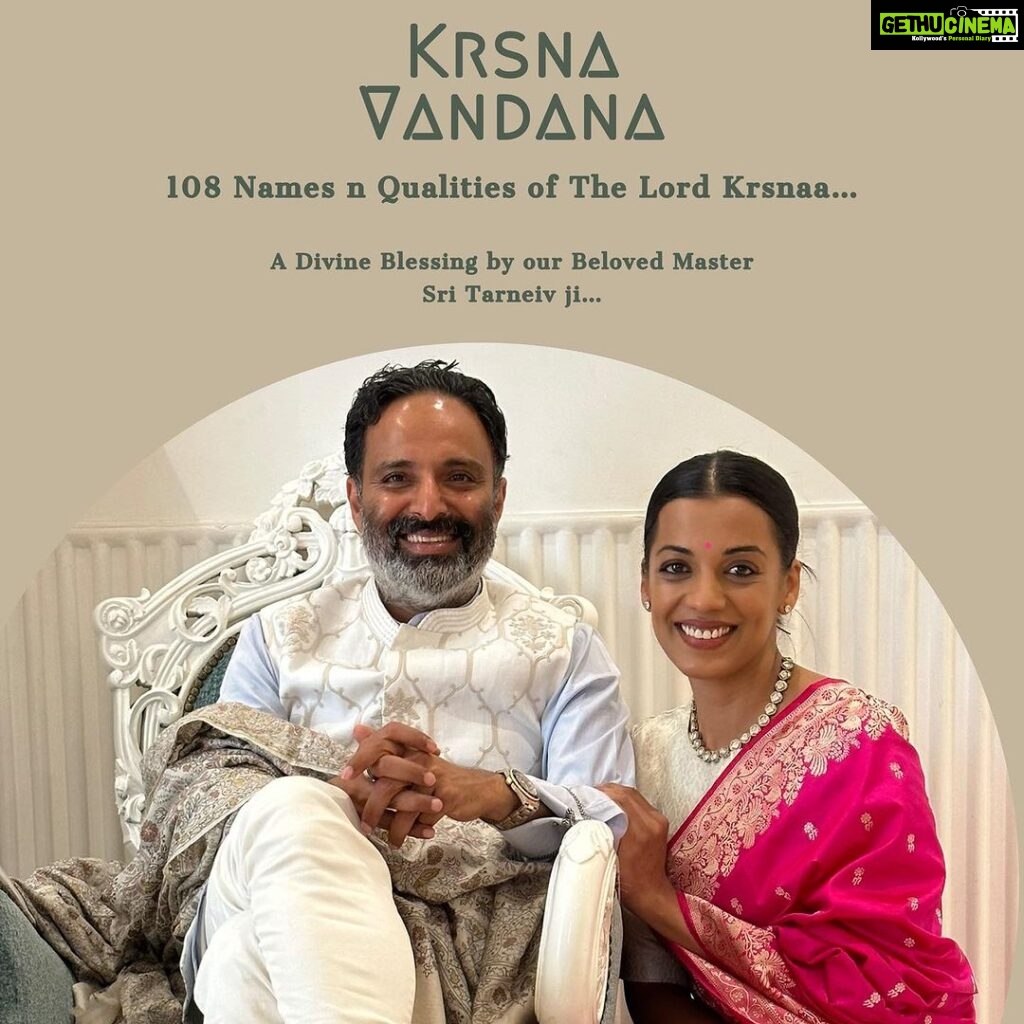 Mugdha Godse Instagram - Krsna Vandana… कृष्ण वंदना 108 names and qualities of The Lord Krsnaa… As guided by my Beloved Master Tarneiv ji… ❤🌹❤ A Divine Blessing… 🙏🏽🙏🏽🙏🏽 His Grace made it possible for me… 🙏🏽🙏🏽🙏🏽 Sung in reverence by yours sincerely :) #कृष्णवंदना #KrsnaVandana #gratitude #love #krsnaa #lord Available on all music platforms… All the links are in bio… @youtubemusic @spotify @spotifyindia @applemusic @amazonmusicin @amazonmusic