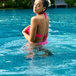 Mugdha Godse Instagram – Goa diaries… missing the sun this time… 
Always beautiful though… 
❤️🤗🌺
Photo credit to the fit n healthy, inspiration to many ❤️
@rahuldevofficial 

#love #happiness #water #blue #mogra #jasmine Alila Diwa Goa