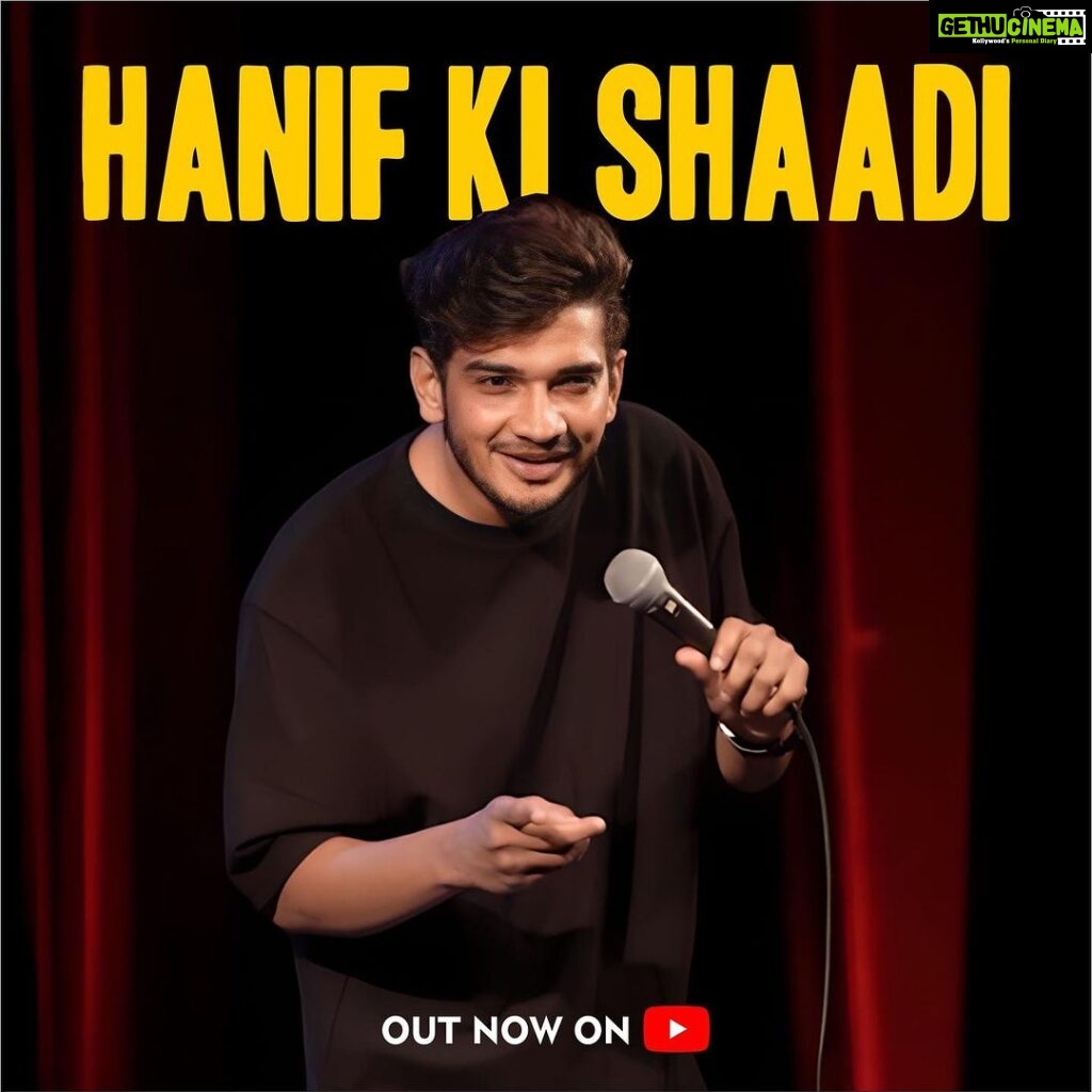 Munawar Faruqui Instagram - Iss saal ka sabse bada wala Stand up video is out now - Link in bio #munawarfaruqui #standupcomedy #comedy