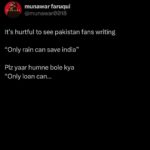 Munawar Faruqui Instagram - #indvspak 😬