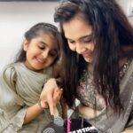 Muskan Bamne Instagram - This cutie singing congratulations is the best part 🫢😍❤️🫂 love love @asmi.deo