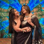 Muskan Bamne Instagram - Uee uee… finally met my Fuiii!!!🫢🫢 #womeninblack #dolly #pakhi #anupama #muskanbamne #ektasaraiyamehta #chachukachuha #fun #bts #e&m