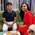 Muskan Bamne Instagram - Happy Raksha Bandhan 😍❤️🫂 @laddu_ka_sher @krishbamne @raj_bamne @bamnesimran @himani_raj_bamne