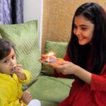 Muskan Bamne Instagram - Happy Raksha Bandhan 😍❤️🫂 @laddu_ka_sher @krishbamne @raj_bamne @bamnesimran @himani_raj_bamne