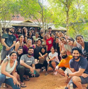 Naga Chaitanya Instagram - Thank you @adishaktitheatre for this journey that will live forever @vkvinayadishakti @nimmyraphel for sharing your craft @soorajishear , meedhu for looking after us .. great moments ! Lovely people , such a beautiful place to be .