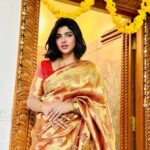 Naina Sarwar Instagram - Varamahalakshmi habbada shubhashayagalu 🙏🏻🧿🫶🏻