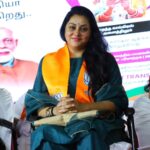 Namitha Instagram - A wonderful moment when I spoke in my beloved Tamil language at the central BJP government's 9-year achievement briefing public meeting held un Velachery , Chennai! @bjp4india @bjp4tamilnadu 🇮🇳Vande Mataram 🇮🇳