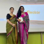 Namitha Instagram - My husband @m_v_chowdhary and I, were thrilled to be invited as the Chief Guests for the 5th edition of the Glocal Teen Hero India event, scheduled on September 12th at IIT Madras.This occasion was dedicated to honoring the dedication and innovative spirit of teenagers who are actively making a positive impact on the world. The primary goal of this program is to inspire and empower teenagers and young adults to step beyond their comfort zones, harness their creativity, and cultivate an entrepreneurial mindset. #wolfguard #iitchennai #positivemindset #meaningfulconversations #saree